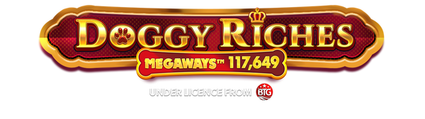 Doggy Riches Megaways Slot Logo Wizard Slots