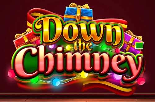Down the Chimney Slot Logo Wizard Slots
