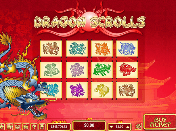 Dragon Scrolls gameplay