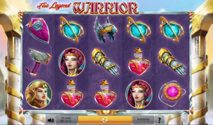 Fae Legend Warrior Slots gameplay