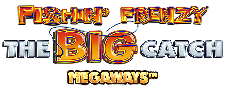 Fishin' Frenzy Big Catch Megaways Slot Logo Wizard Slots