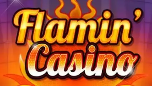 Flamin’ Casino Slot Logo Wizard Slots