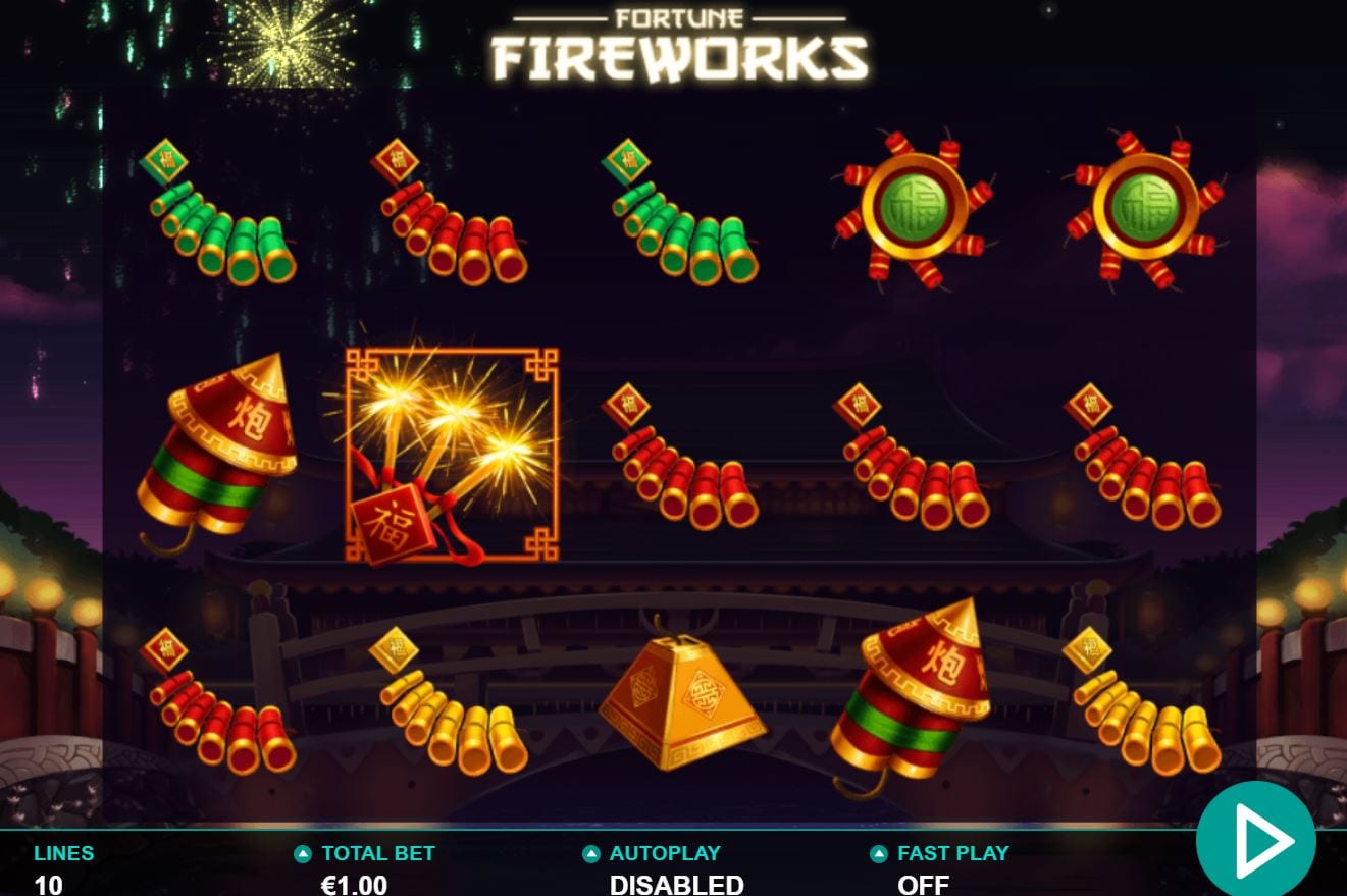 Fortune Fireworks Slots Gameplay