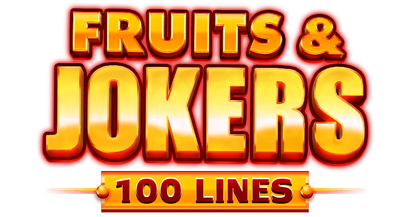 Fruits & Jokers: 100 Lines Slot Logo Wizard Slots