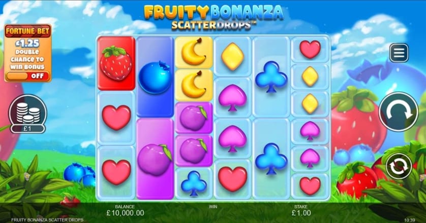 Fruity Bonanza Scatter Drops Slot Gampelay