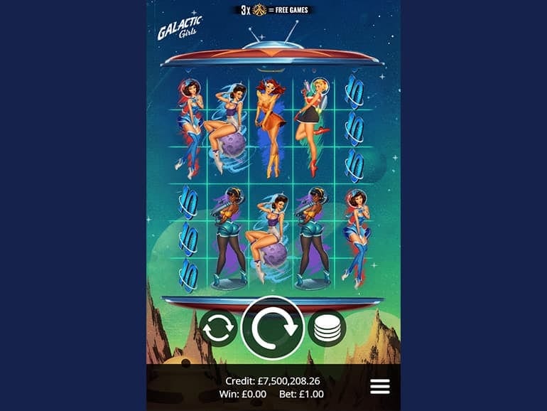 Galactic Girls Slot Game