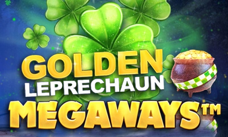 golden leprechaun megaways logo slot