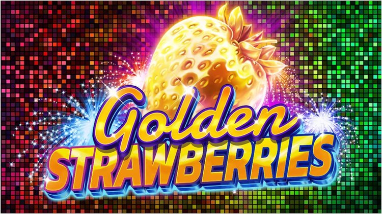 Golden Strawberries Slot Logo Wizard Slots