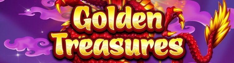 Golden Treasures Slot Logo Wizard Slots