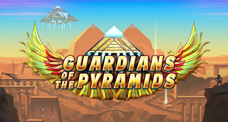 Guardians of the Pyramids Slot Logo Wizard Slots