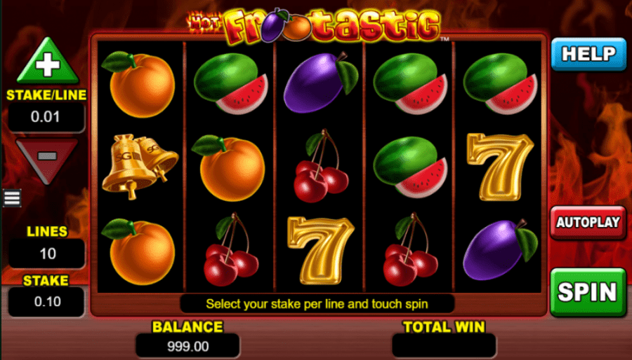 Play Hot Frootastic Online Slots - Win 500 Spins - Wizard Slots