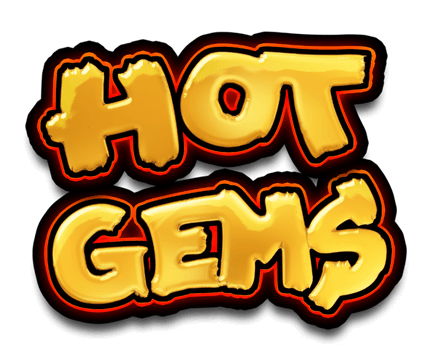 Hot Gems Slot Logo Wizard Slots