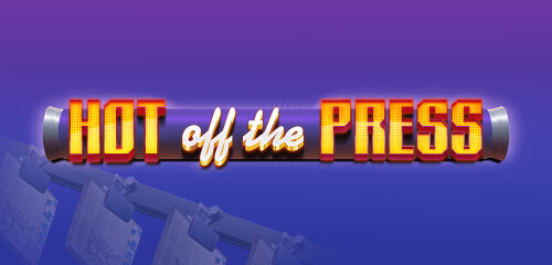 Hot Off the Press Slot Logo Wizard Slots