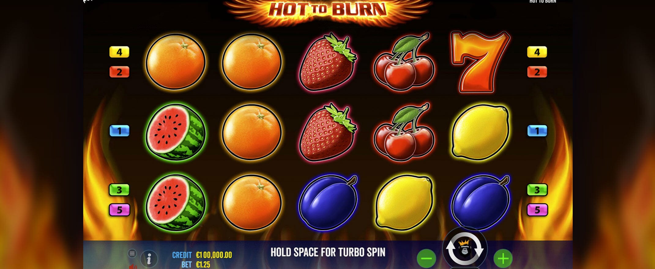 Hot to Burn Free Slots