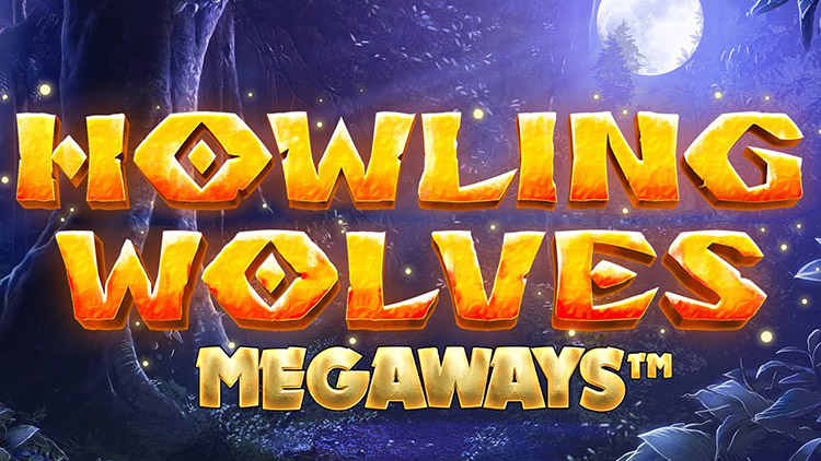 Howling Wolves Megaways Slot Logo Wizard Slots