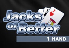 1H Jacks or Better slots game logo