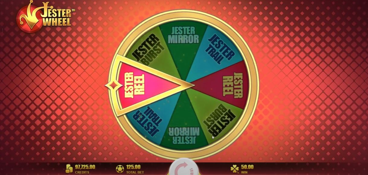 Jester Wheel Slot Bonus Wheel