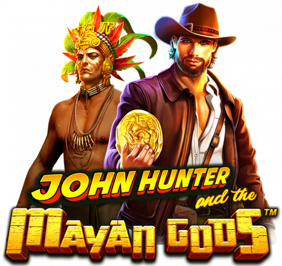 John Hunter and the Mayan Gods Slot Logo Wizard Slots