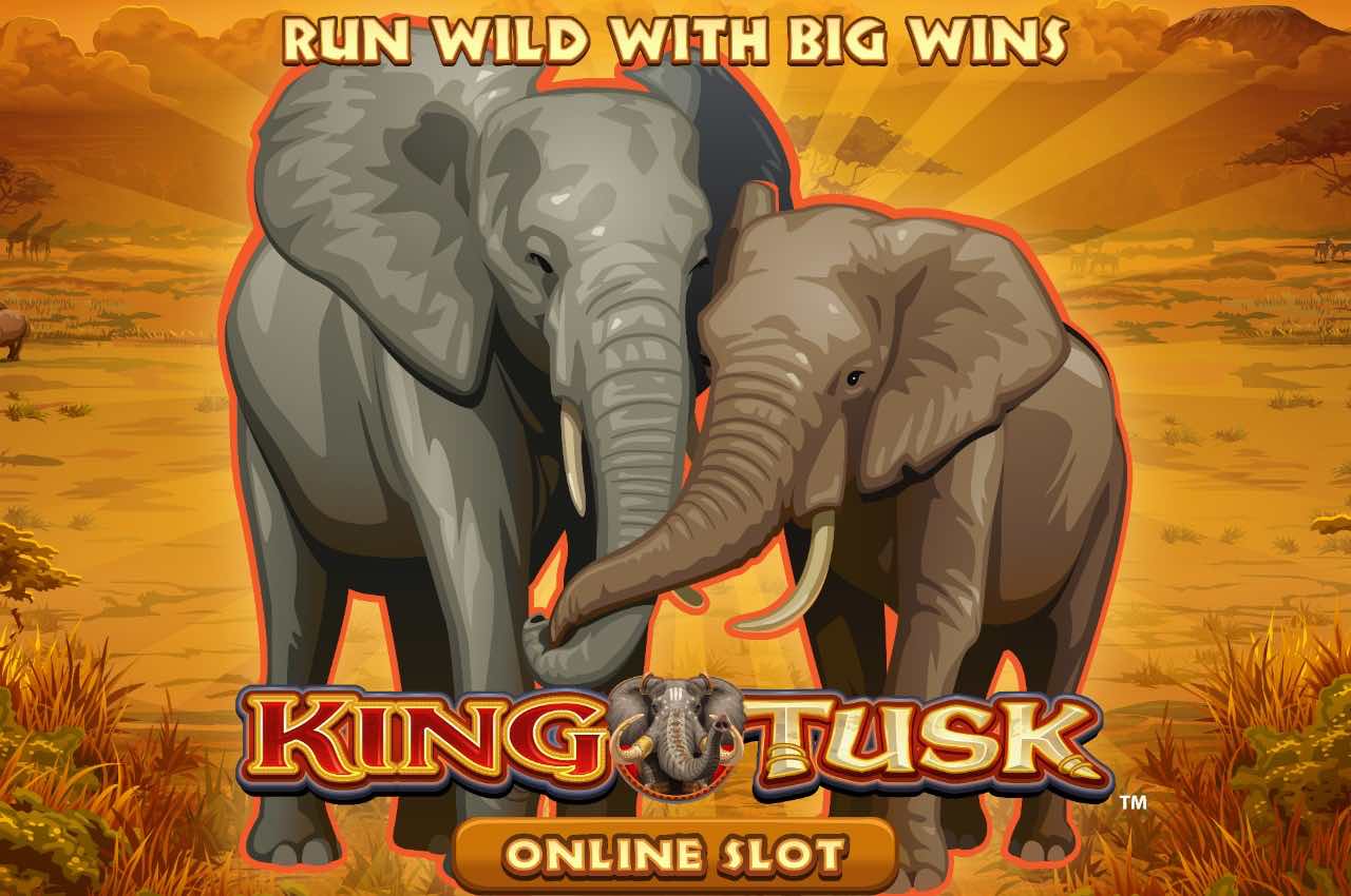 King Tusk Online slots game logo