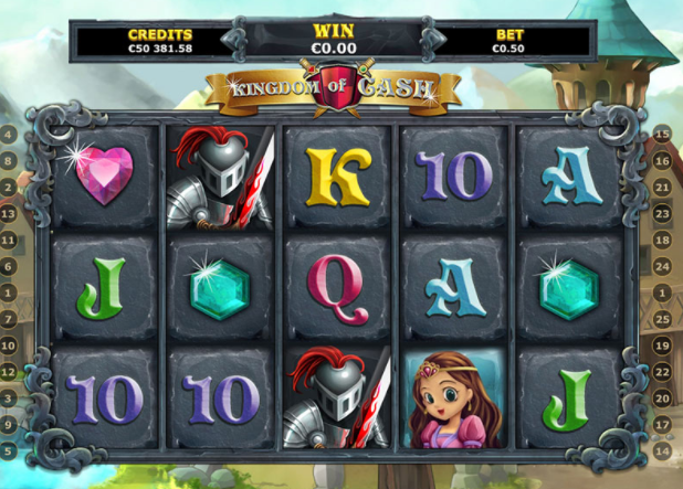 Kingdom of Cash slots gameplay