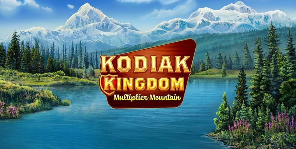 Kodiak Kingdom Multiplier Mountain Slot Logo Wizard Slots