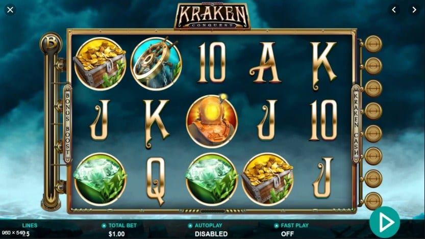 Kraken Conquest Free Slots