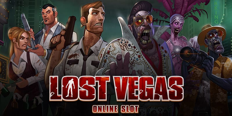 Lost Vegas online slots game logo