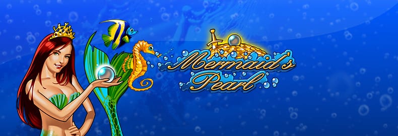 Mermaids Pearl online slots game logo