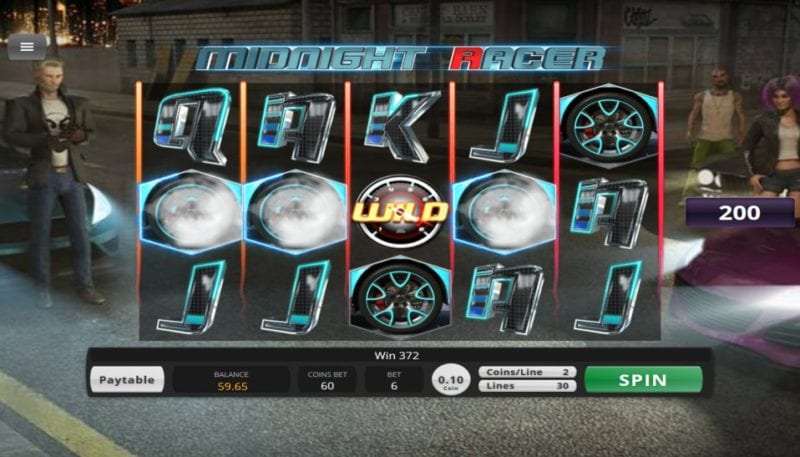 Midnight Racer Slot UK