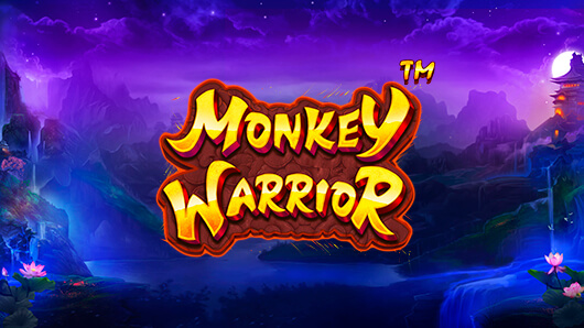 Monkey Warrior Slot Logo Wizard Slots