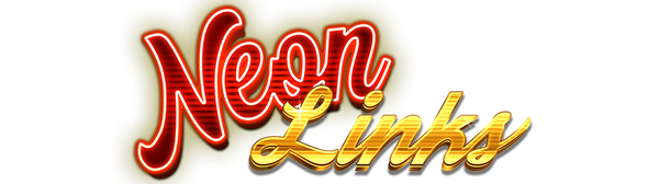 Neon Links Slot Logo Wizard Slots