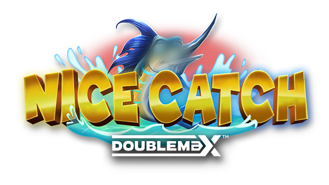 Nice Catch DoubleMax Slot Logo Wizard Slots
