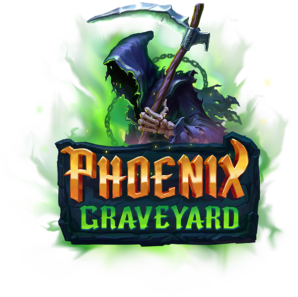 Phoenix Graveyard Slot Logo Wizard Slots
