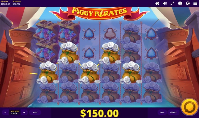 Piggy Pirates Free Slots