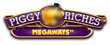 Piggy Riches Megaways Slot Logo Wizard Slots