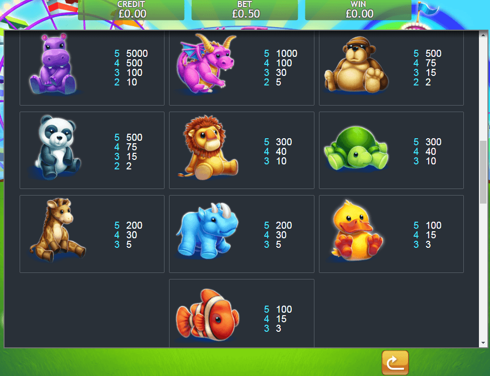 500 spins fluffy ball