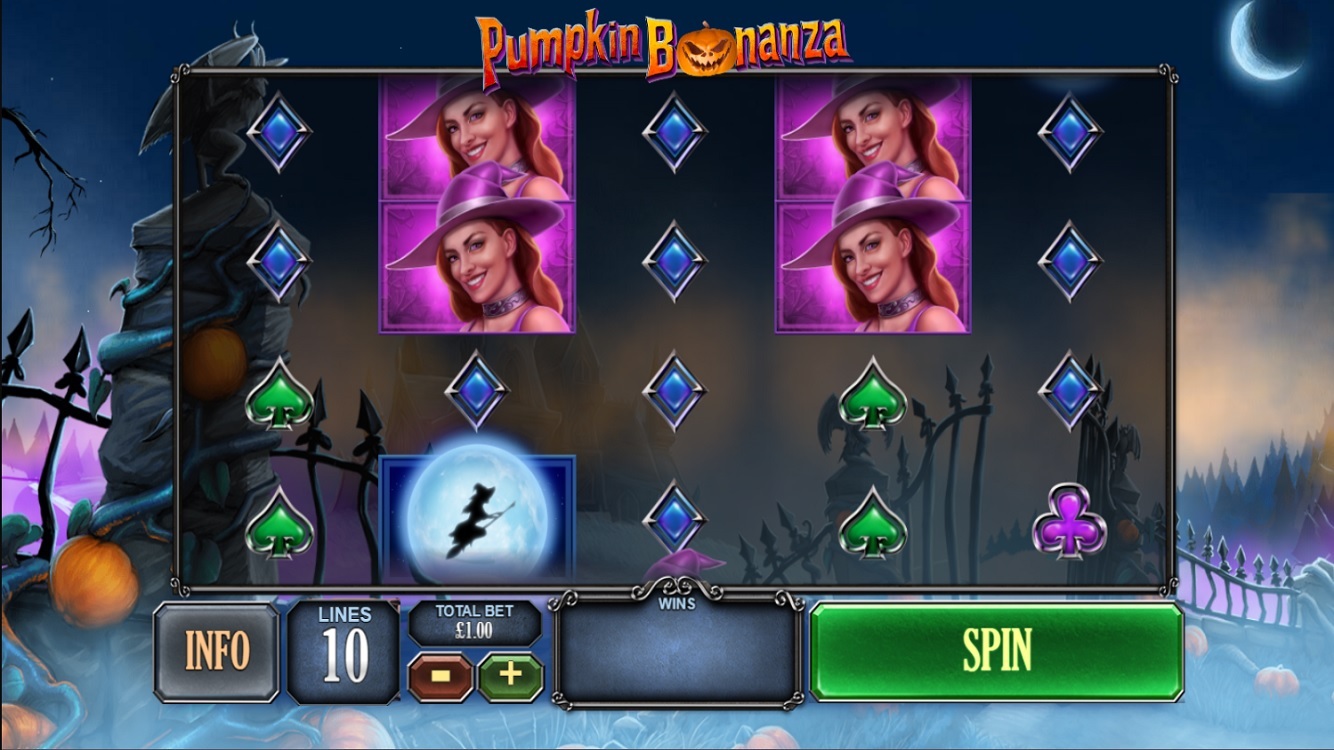 Pumpkin Bonanza Slots Reels