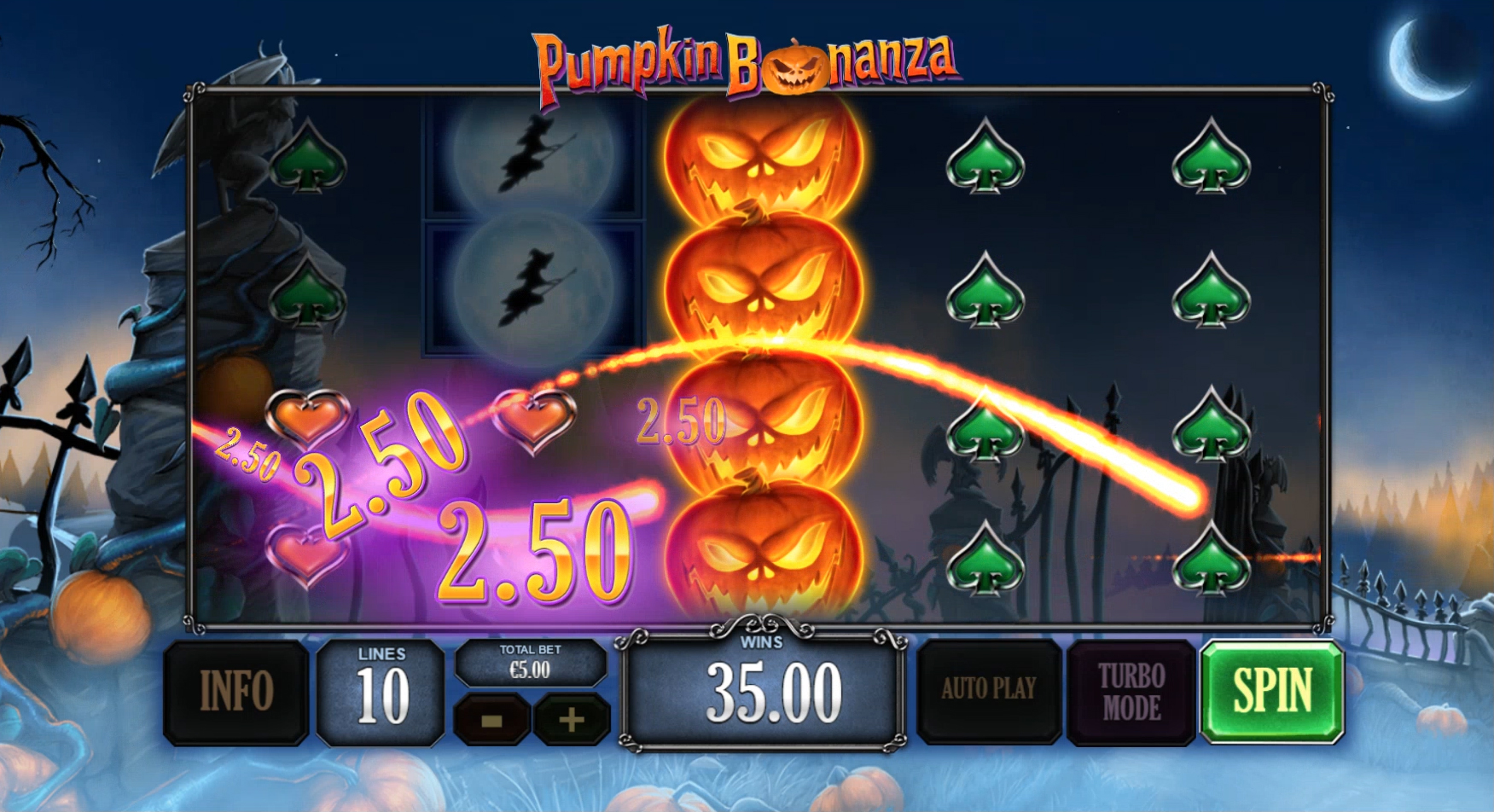 Pumpkin Bonanza Slot Gameplay