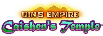 Qins Empire Caishen’s Temple Slot Logo Wizard Slots