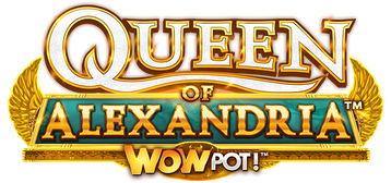 Queen of Alexandria WowPot Slot Logo Wizard Slots