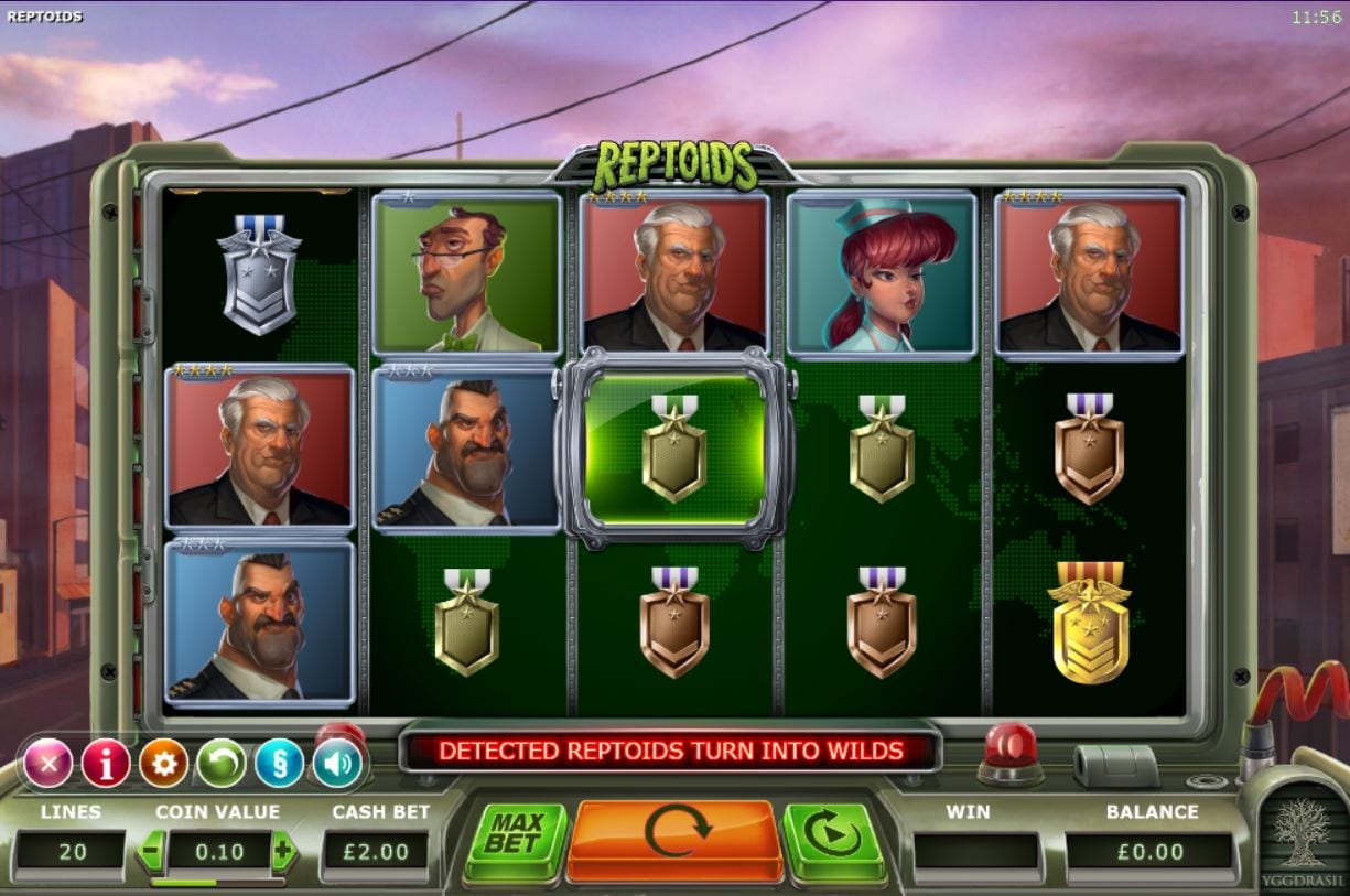 Reptoids Gameplay