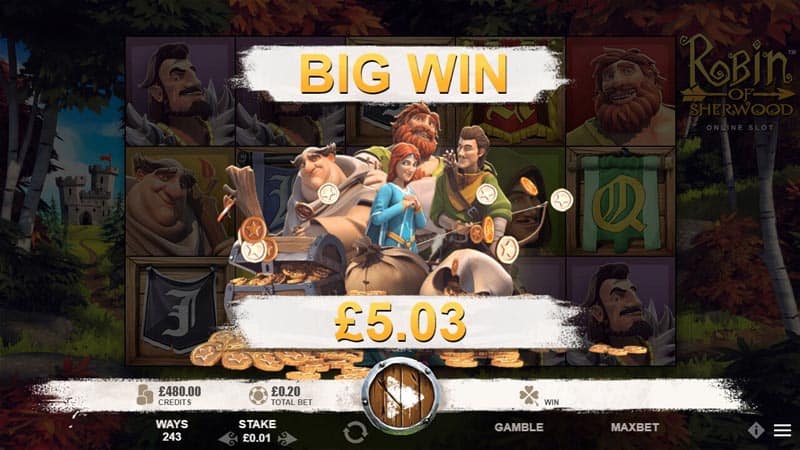 Robin Hood Big Win slots