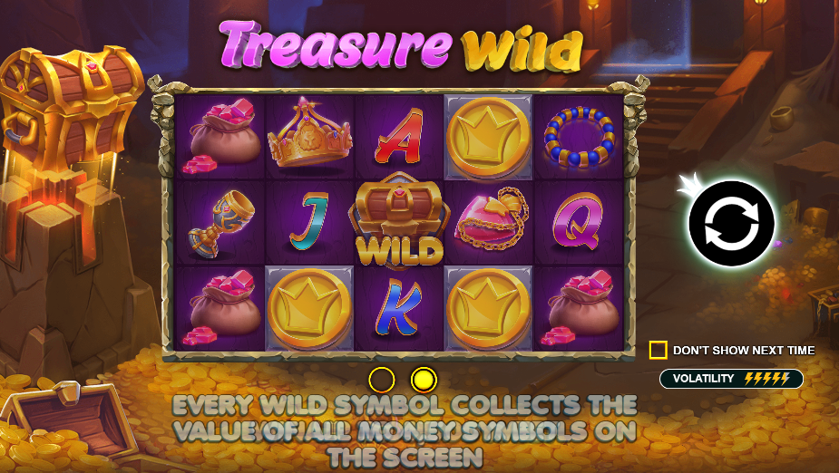 Treasure Wild Slot Bonus