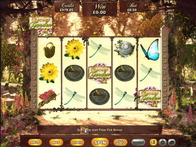 Secret Garden 2 Slots gameplay