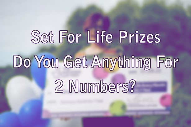 Set For Life Prizes - Do You Get Anything For 2 Numbers?
