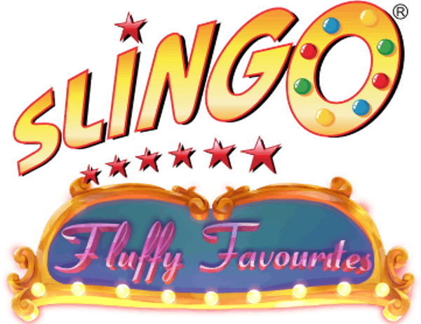 Slingo Fluffy Favourites Slot Logo Wizard Slots