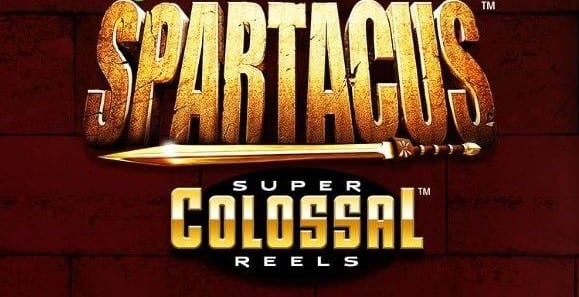 Spartacus Super Colossal Reels Slot Logo Wizard Slots