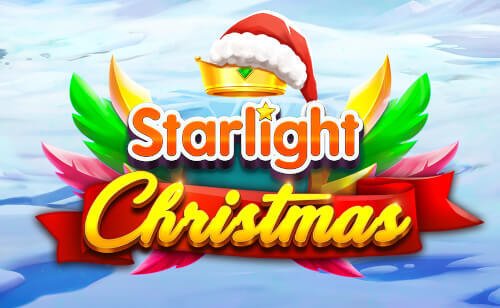 Starlight Christmas Slot Logo Wizard Slots