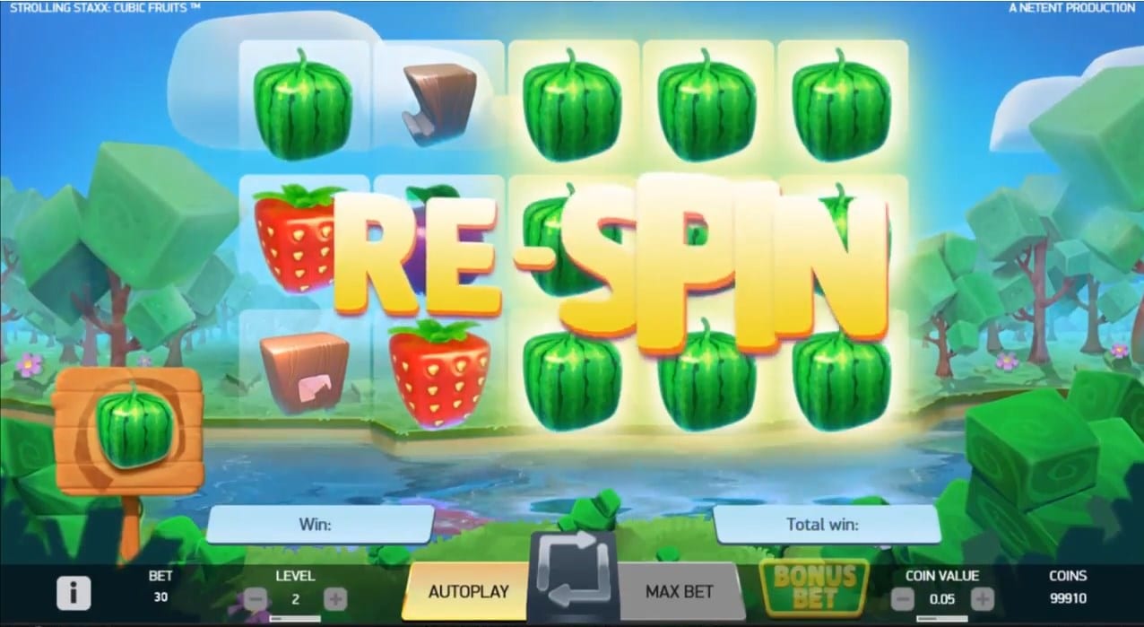 Strolling Staxx: Cubic Fruits slot