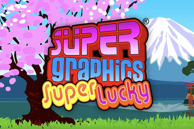 Super Graphics Super Lucky Slot Logo Wizard Slots
